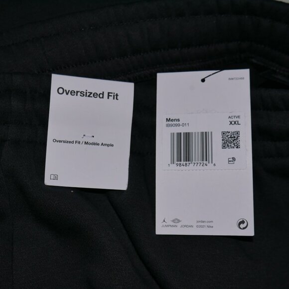 Air Jordan Gamma Blue Embroidered Oversize Baggy Fit Sweat Pants NWT - Picture 8 of 8